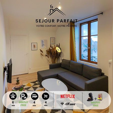 Appart'Hotel Le Strasbourg - Renove, Calme Et Netflix Belfort Exterior photo